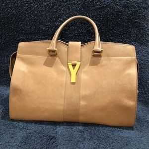 YSL Chyc "Y" Cabas Medium Tote